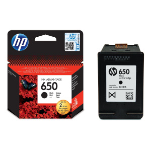 Inkoustová kazeta HP 650 černá (CZ101AE#BHK)