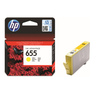 Inkoustová kazeta HP 655 žlutá (CZ112AE#BHK)