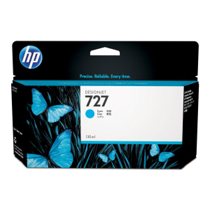 Inkoustová kazeta HP 727 azurová (B3P19A)