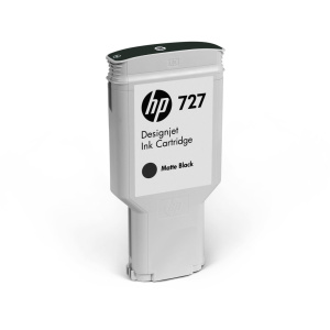 Inkoustová kazeta HP 727 matná černá (300 ml) (C1Q12A)