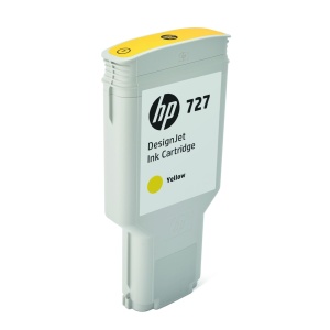 Inkoustová kazeta HP 727 žlutá (300 ml) (F9J78A)