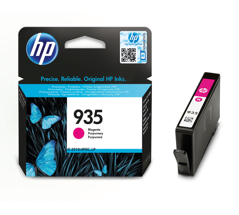 Inkoustová kazeta HP 935 purpurová (C2P21AE#BGY)