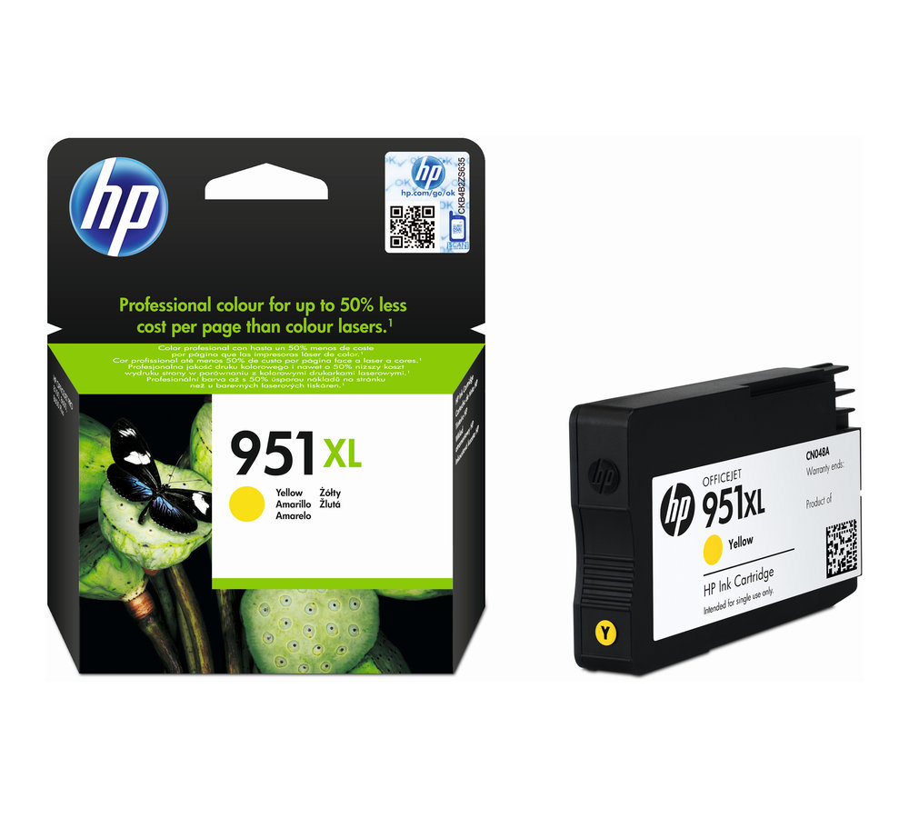 Inkoustová kazeta HP 951XL žlutá (CN048AE#BGY)