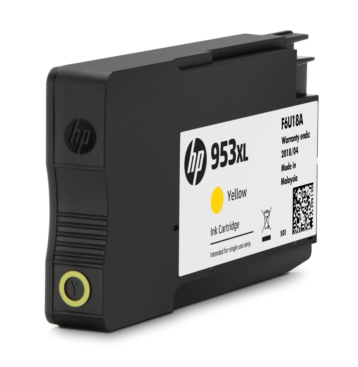 Inkoustová kazeta HP 953XL žlutá (F6U18AE#BGY)