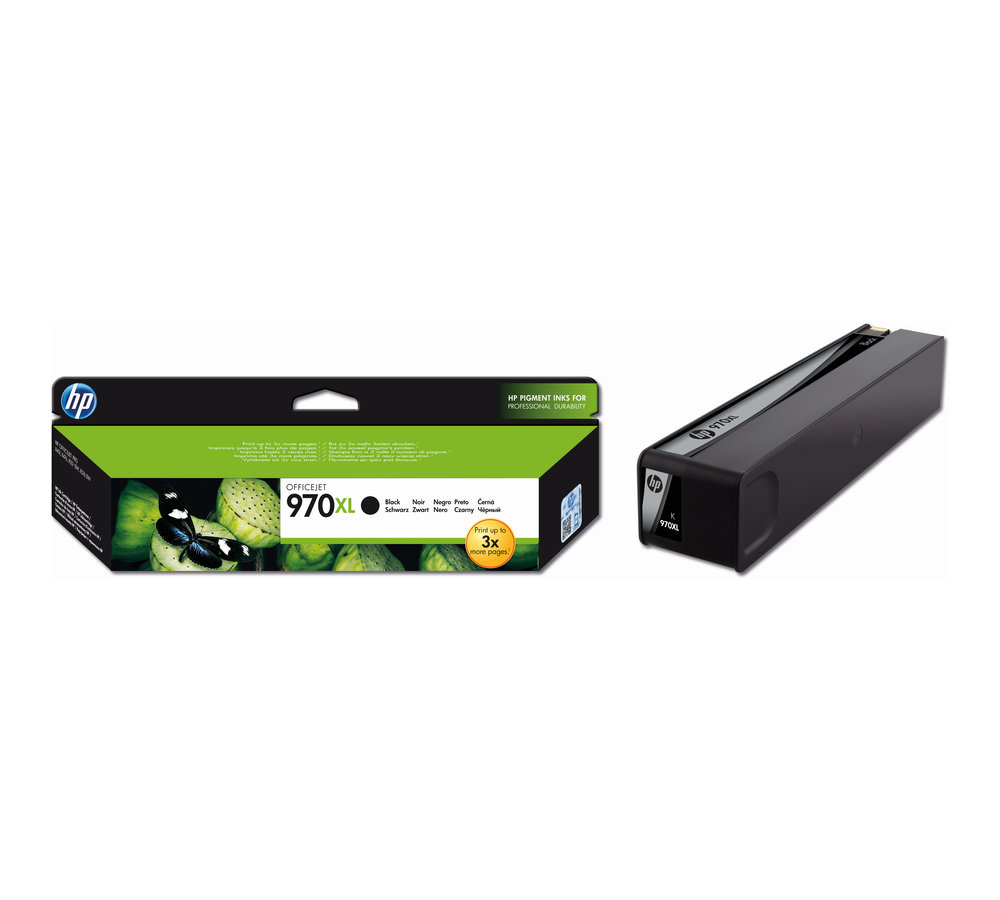 Inkoustová kazeta HP 970XL černá (CN625AE)