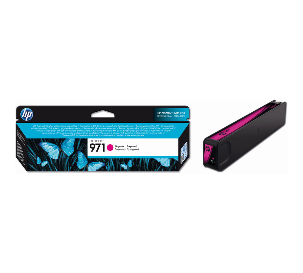 Inkoustová kazeta HP 971 purpurová (CN623AE)