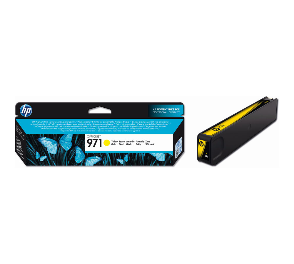 Inkoustová kazeta HP 971 žlutá (CN624AE)