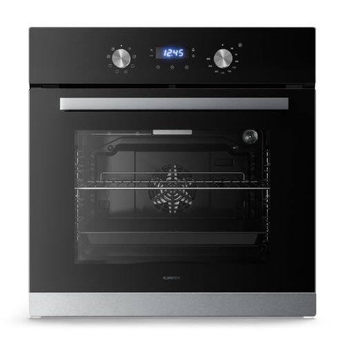 Klarstein Verosteel vestavná trouba | 60 cm | 67 litrů | energetická třída A | 3220 W | stříbrná
