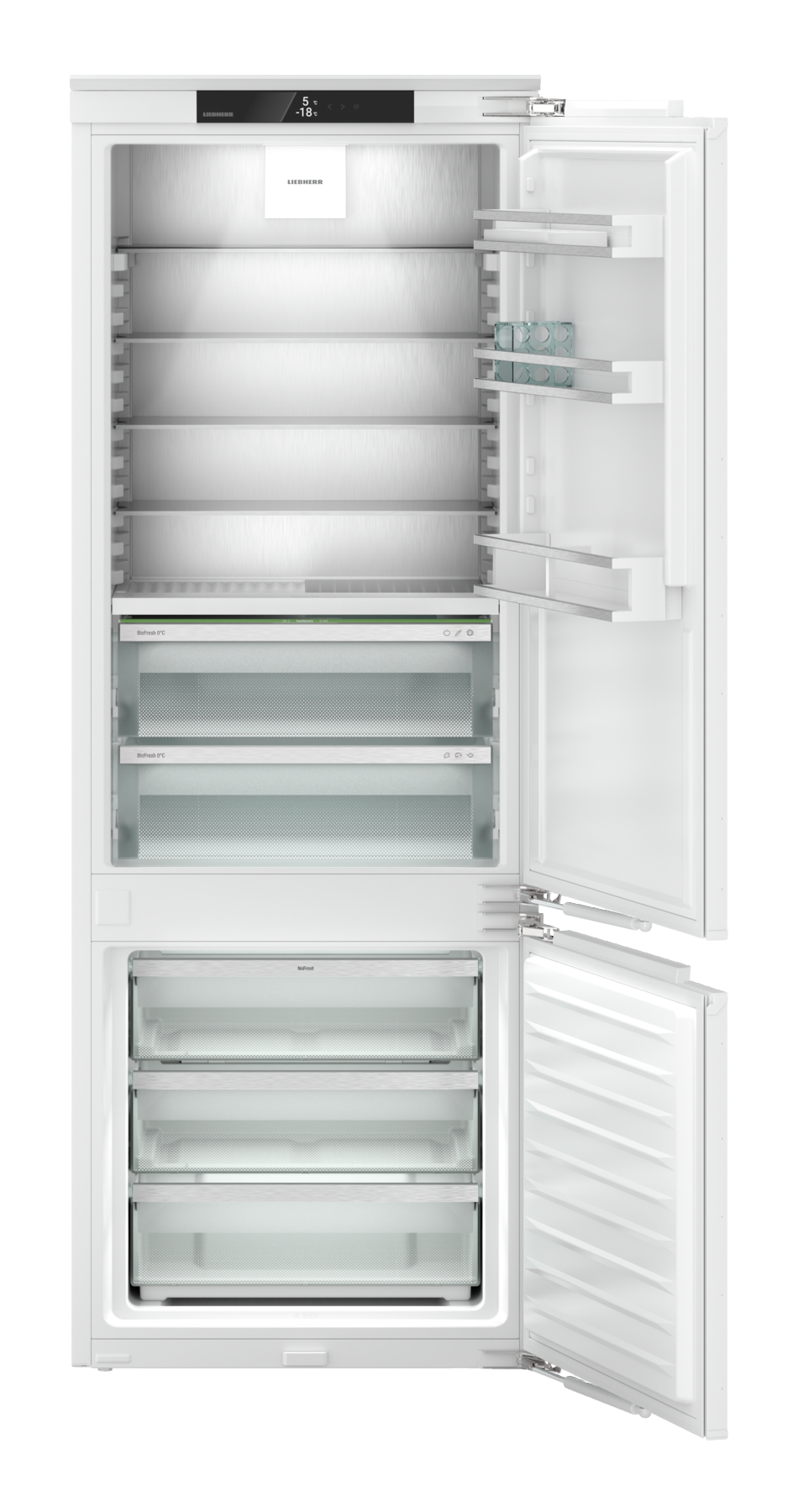 Liebherr ICBNc 7623 vestavná kombinovaná lednice Plus BioFresh - Obrázek 2