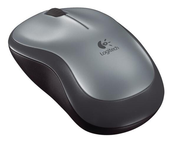 Logitech M185 nano/Kancelářská/Optická/1 000 DPI/Bezdrátová USB/Šedá 910-002238 - Obrázek 4