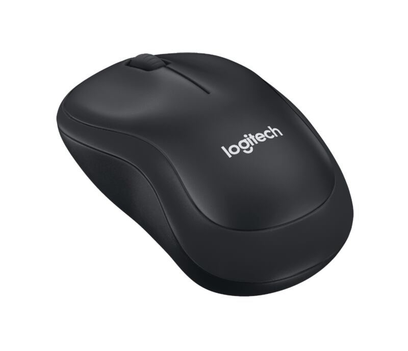 Logitech M220/Kancelářská/Optická/1 000 DPI/Bezdrátová USB/Černá 910-004878