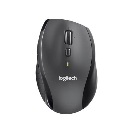 Logitech Marathon M705/Kancelářská/Optická/Pro praváky/1 000 DPI/Bezdrátová USB/Černá 910-006034