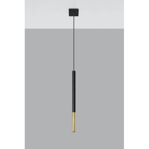 Lustr SOLLUX Mozaica 1 G9 1x40W bez zdroje SL.0891 černá/zlato - Obrázek 2
