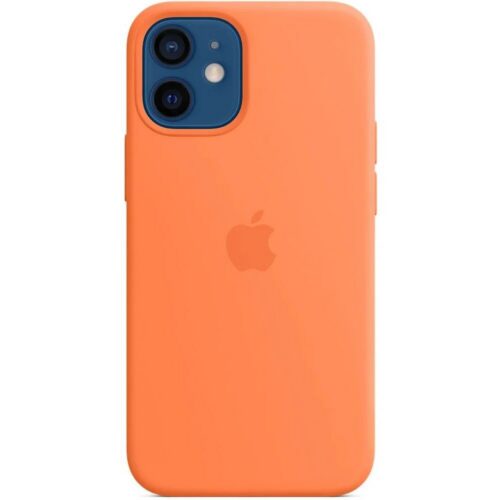 MHKN3ZM/A Apple Silikonový kryt vč. Magsafe pro iPhone 12 mini Kumquat MHKN3ZM/A