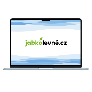 MacBook Air 15" 2025 / M4 / 16GB / 256GB (Nerozbaleno) Blankytně modrá