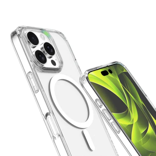 MagSafe kryt iPhone 16 Pro Max Mobile Origin Easy Hybrid - průhledný - Obrázek 2