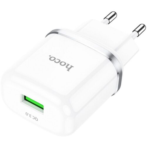 Nabíjecí adaptér USB-A 18W QC3.0 - Hoco N3 White - Obrázek 2
