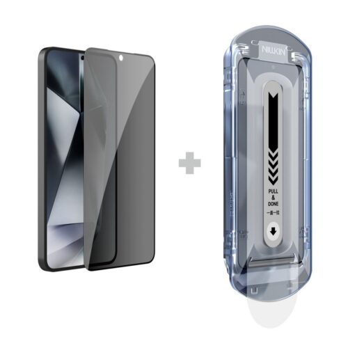 Nillkin Tvrzené Sklo 0.25mm Guardian 2.5D pro Samsung Galaxy S25 Black (s aplikátorem) 57983124442