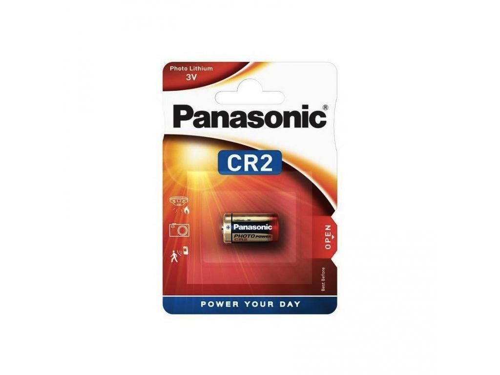 PANASONIC Lithiové - FOTO baterieCR-2L/1BP 3V (blistr - 1ks) 330073