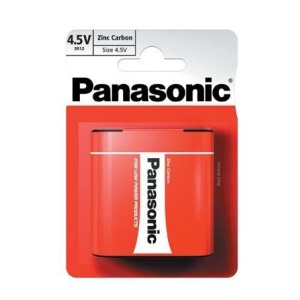PANASONIC Zinkouhlíkové baterie Red Zinc 3R12RZ/1BP Plochá 4