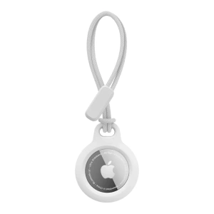 Pouzdro na AirTag Mobile Origin Airtag Loop Case Holder A1 - bílé