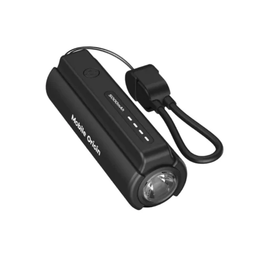 Powerbanka Mobile Origin Kompaktní PB7 5000mAh s baterkou a USB-C kabelem - Obrázek 2