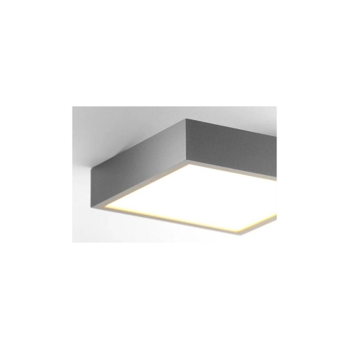 Přisazené svítidlo čtvercové mivvy KAPA GREY 214x214x40mm 25W/3000K 2135lm