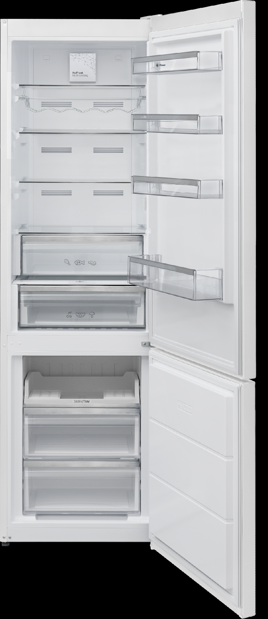 Romo RCN4367W kombinovaná lednice - Obrázek 2