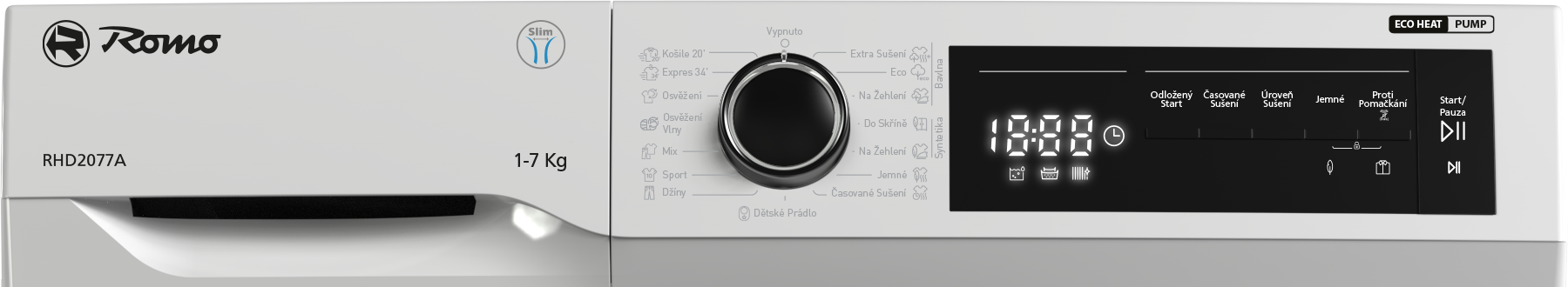 Romo RHD2077A sušička prádla - Obrázek 2