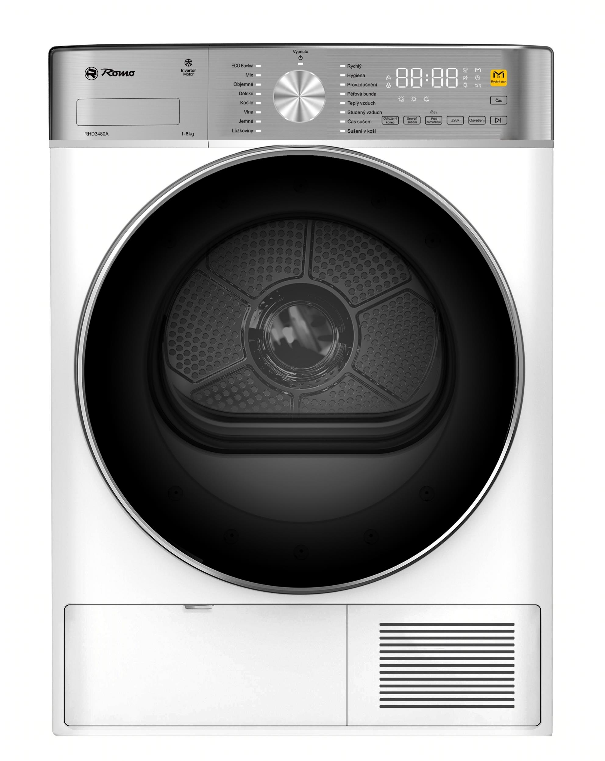 Romo RHD3480A sušička prádla