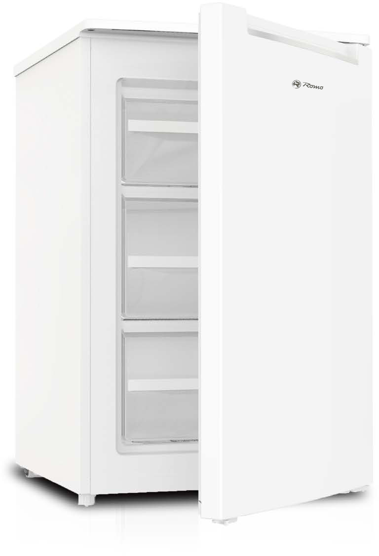 Romo RUF087W šuplíkový mrazák