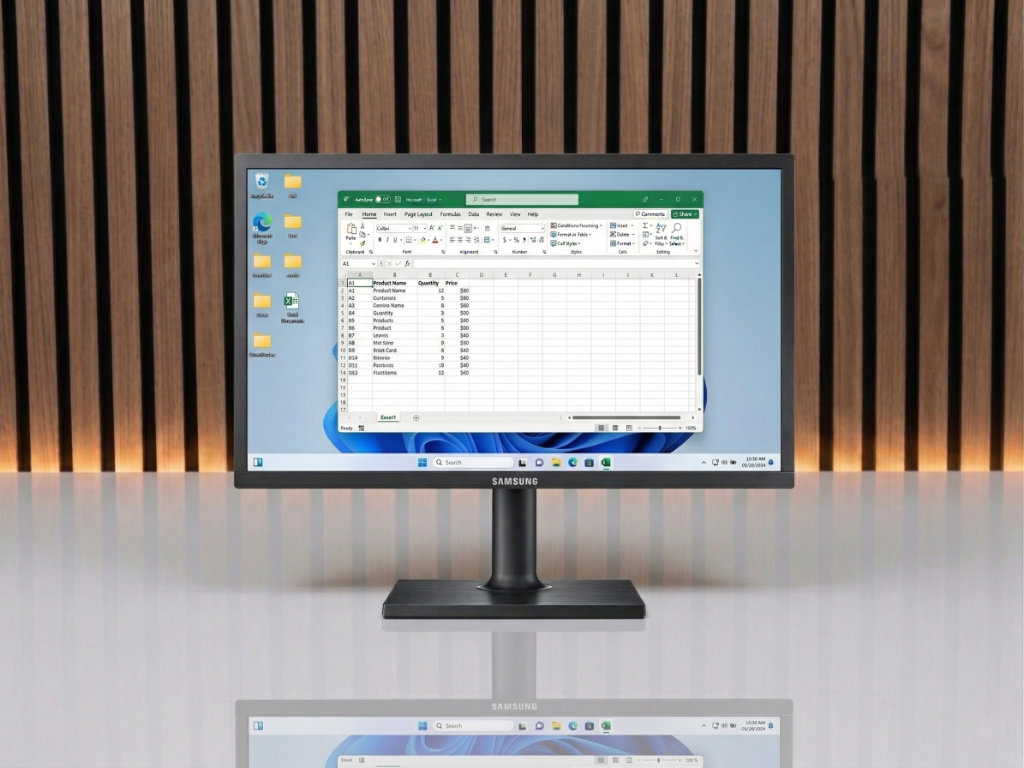 Samsung S24E450B (24"
