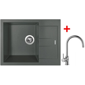Sinks AMANDA 650 Titanium + Vitalia