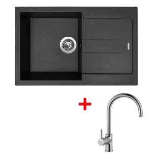 Sinks AMANDA 780 Granblack + Vitalia