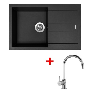 Sinks AMANDA 780 Pureblack + Vitalia