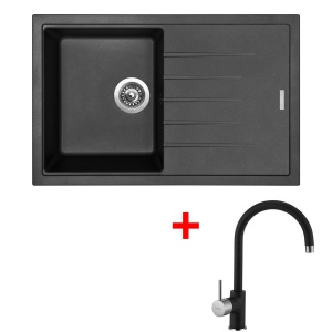 Sinks BEST 780 Metalblack + Vitalia GR