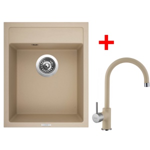 Sinks CLASSIC 400 Sahara + Vitalia GR
