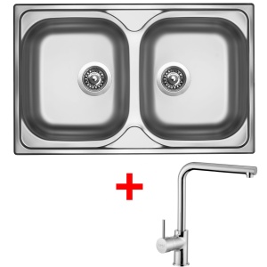 Sinks CLASSIC 800 DUO + ELKA