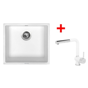 Sinks FRAME 457 Milk + Mix 3 P GR