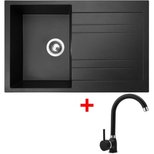 Sinks GRANDE 800 Granblack + Polo GR