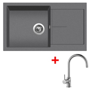 Sinks INFINITY 860 Titanium + Vitalia