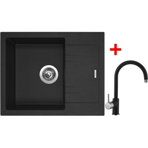 Sinks LINEA 600 Granblack + Vitalia GR