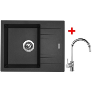 Sinks LINEA 600 Metalblack + Vitalia