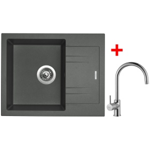Sinks LINEA 600 Titanium + Vitalia
