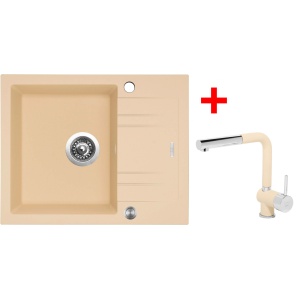 Sinks LINEA 600 XC Sahara + Mix 3 P GR