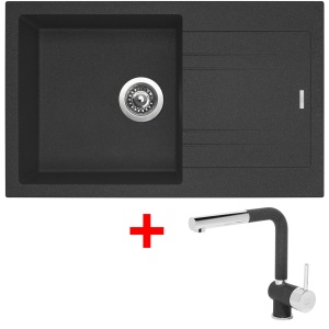 Sinks LINEA 780 Granblack + Mix 3 P GR
