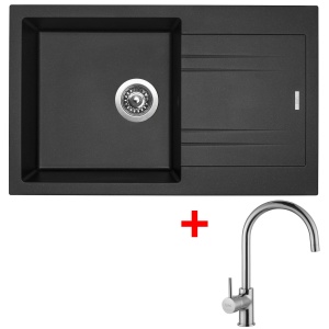 Sinks LINEA 780 Metalblack + Vitalia