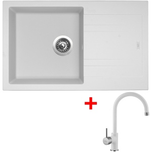Sinks LINEA 780 Milk + Vitalia GR