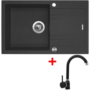 Sinks LINEA 780 XC Granblack + Polo GR