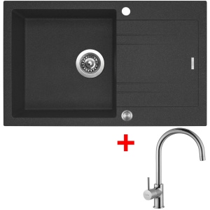 Sinks LINEA 780 XC Granblack + Vitalia